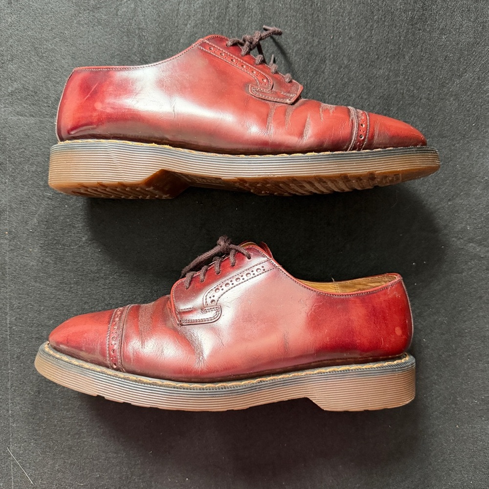 Loake X Dr Martens Men’s Oxford Shoes US Size 10 UK 9 Made In England - Picture 10 of 11